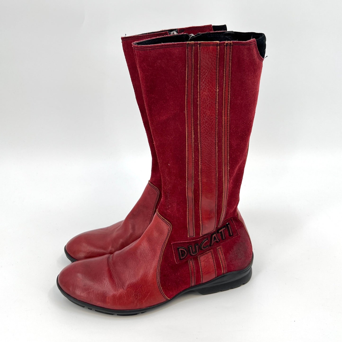 SOLD. CNC Custume National Ducati Leather Boots 39 EU