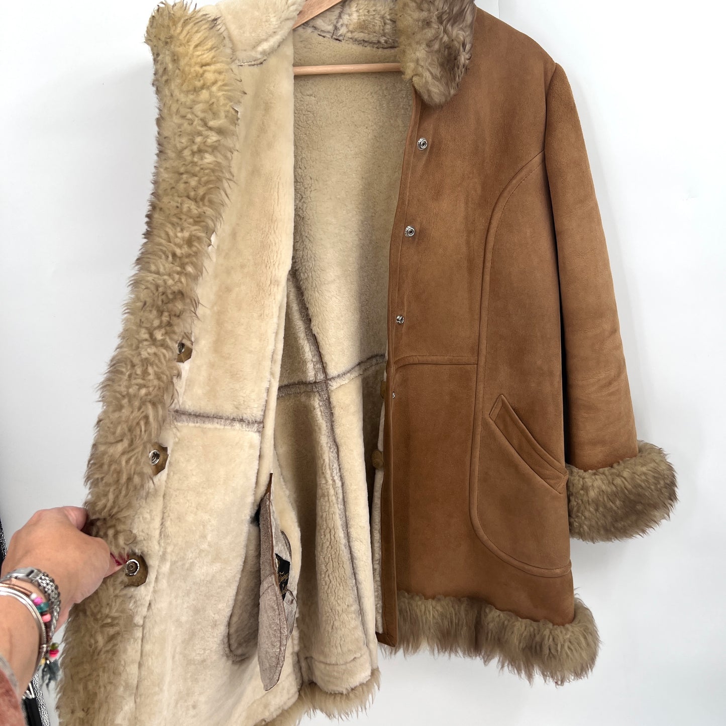 Vintage AG Winnipeg Leather Penny Lane Coat S