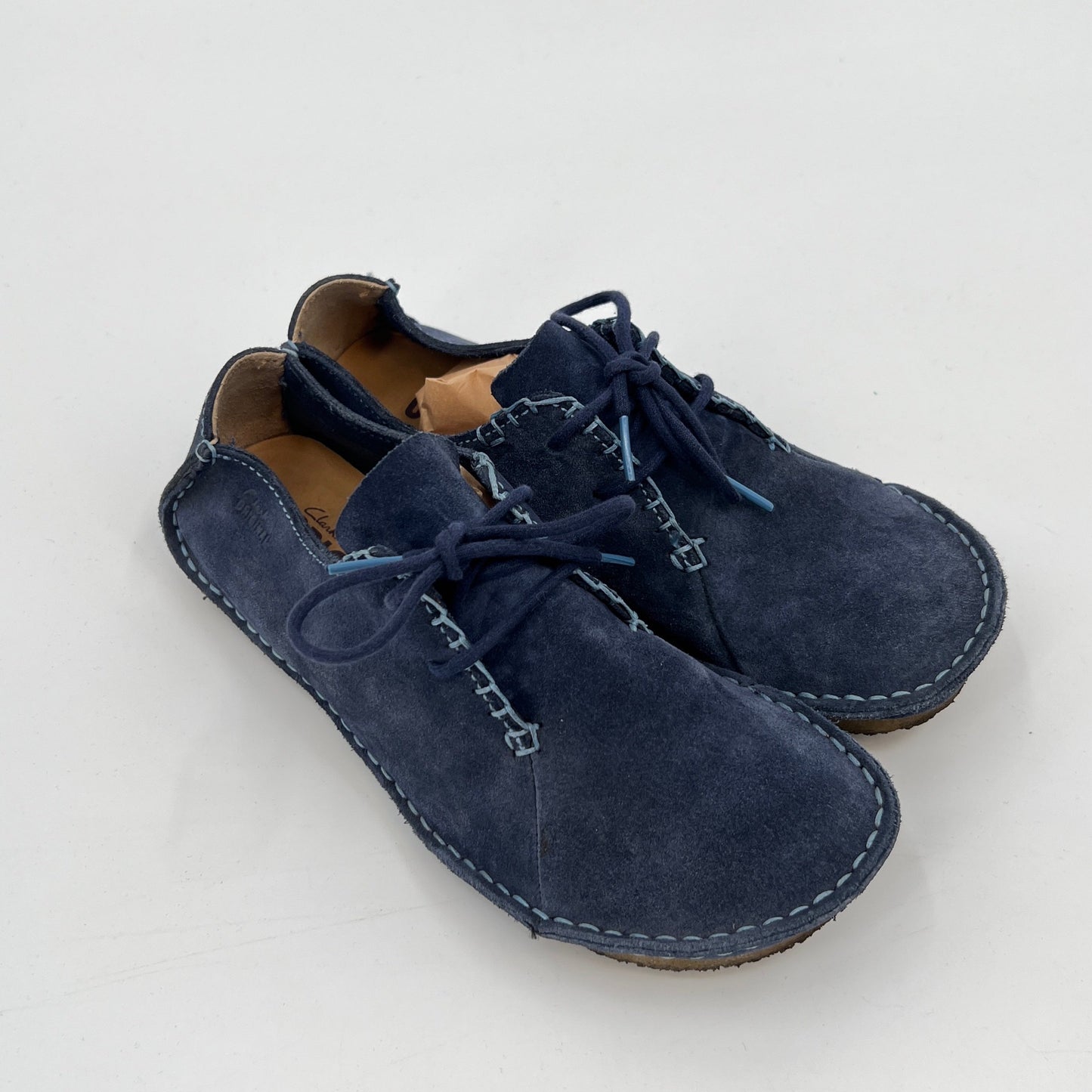 SOLD. Clarks Far Away Field Suede Leather Shoes 7.5 US
