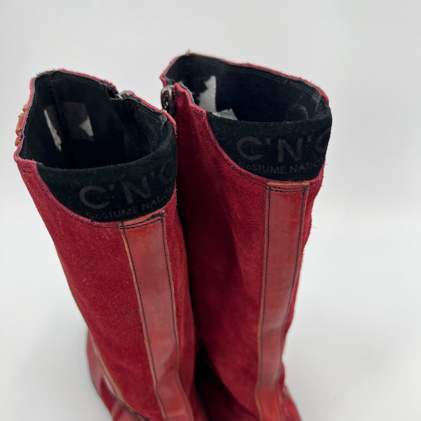 SOLD. CNC Custume National Ducati Leather Boots 39 EU
