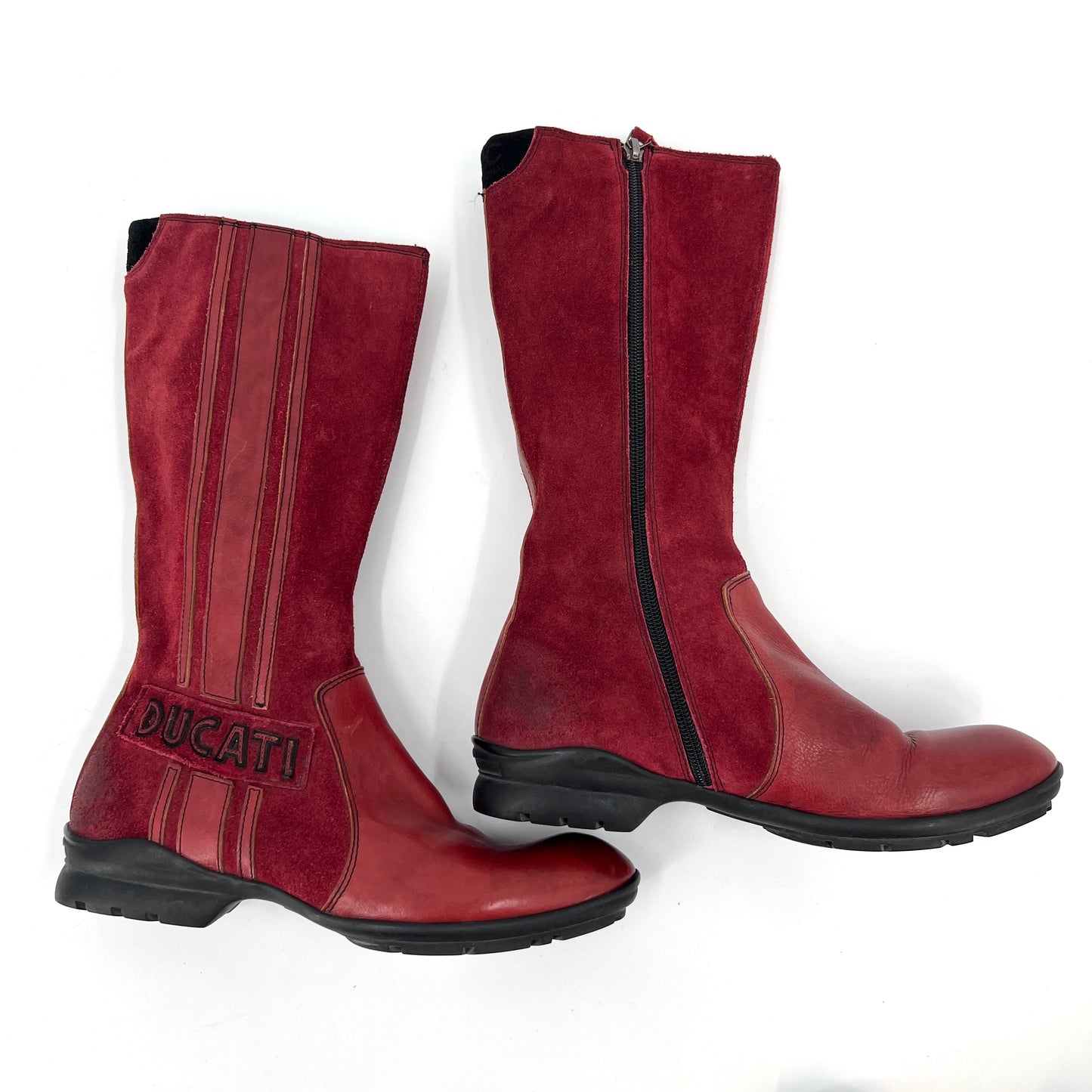 SOLD. CNC Custume National Ducati Leather Boots 39 EU