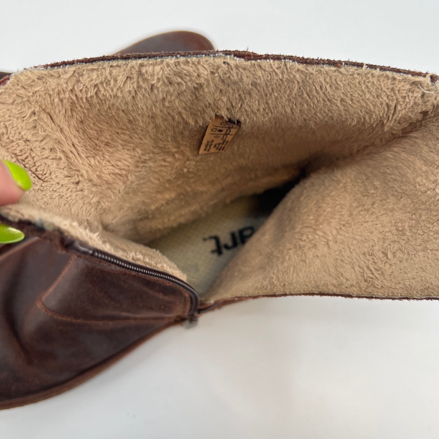 SOLD. The Art Company Leather Boots 39EU
