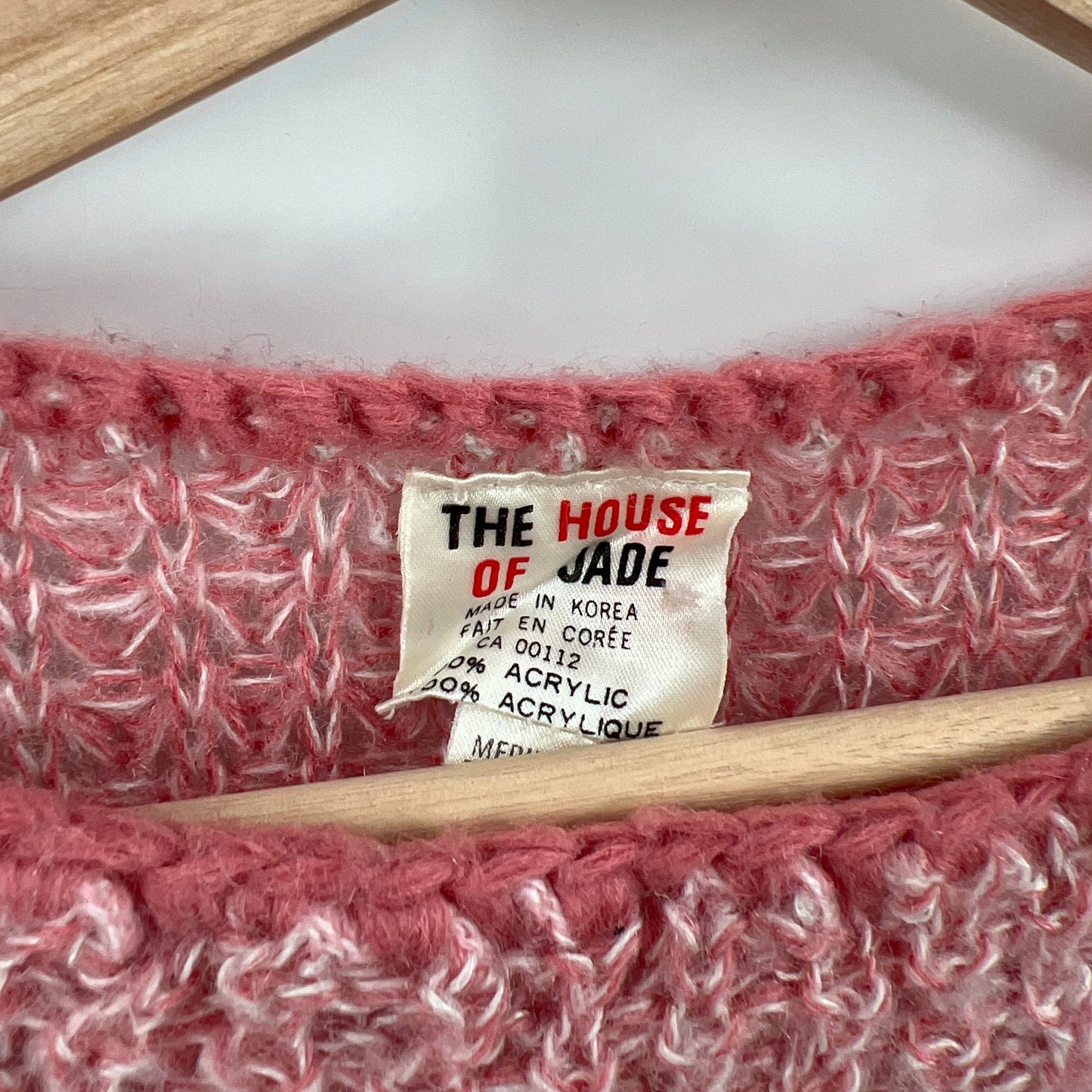 Vintage House of Jade Loose Knit Texture Sweater