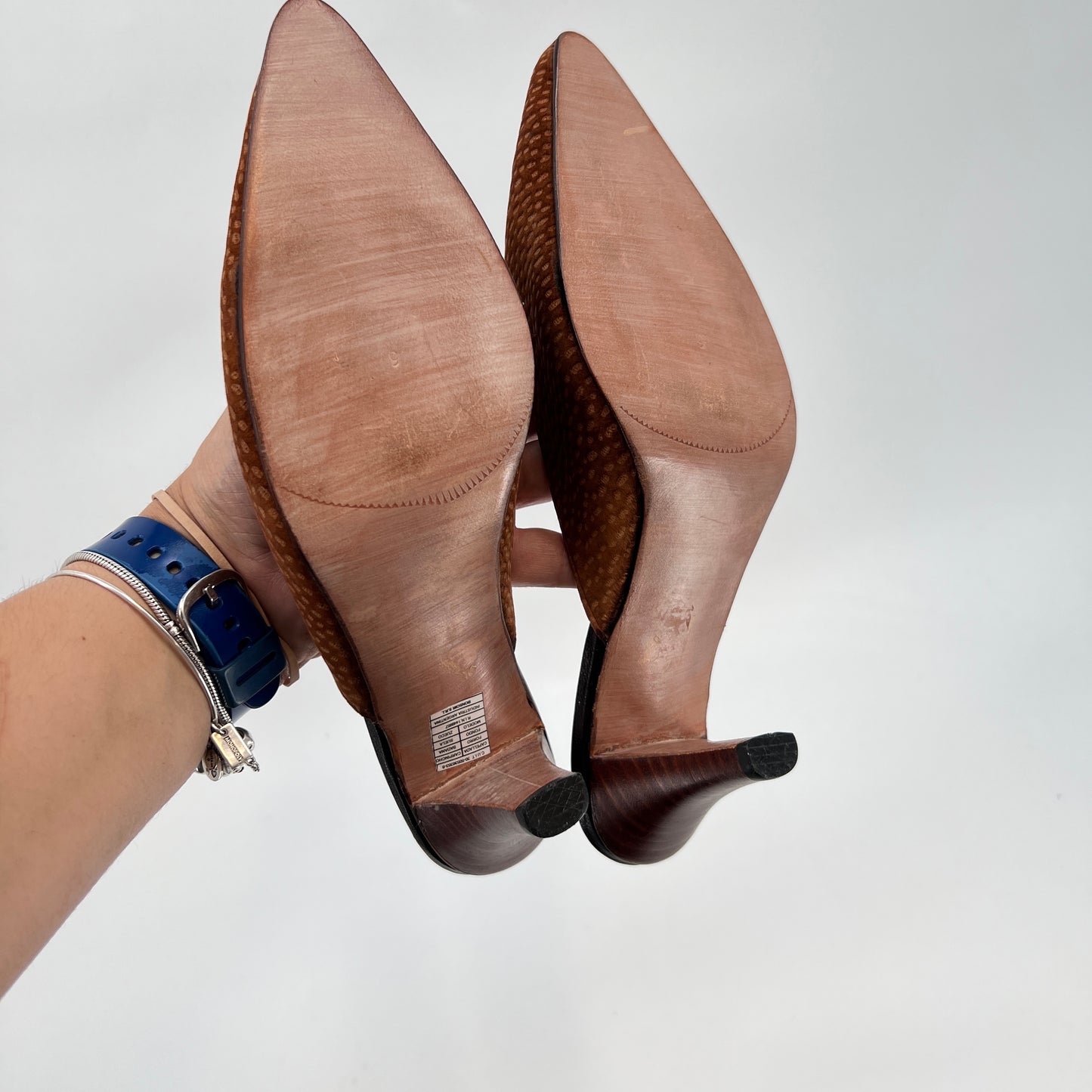 El Boyero Capybara Leather Mules