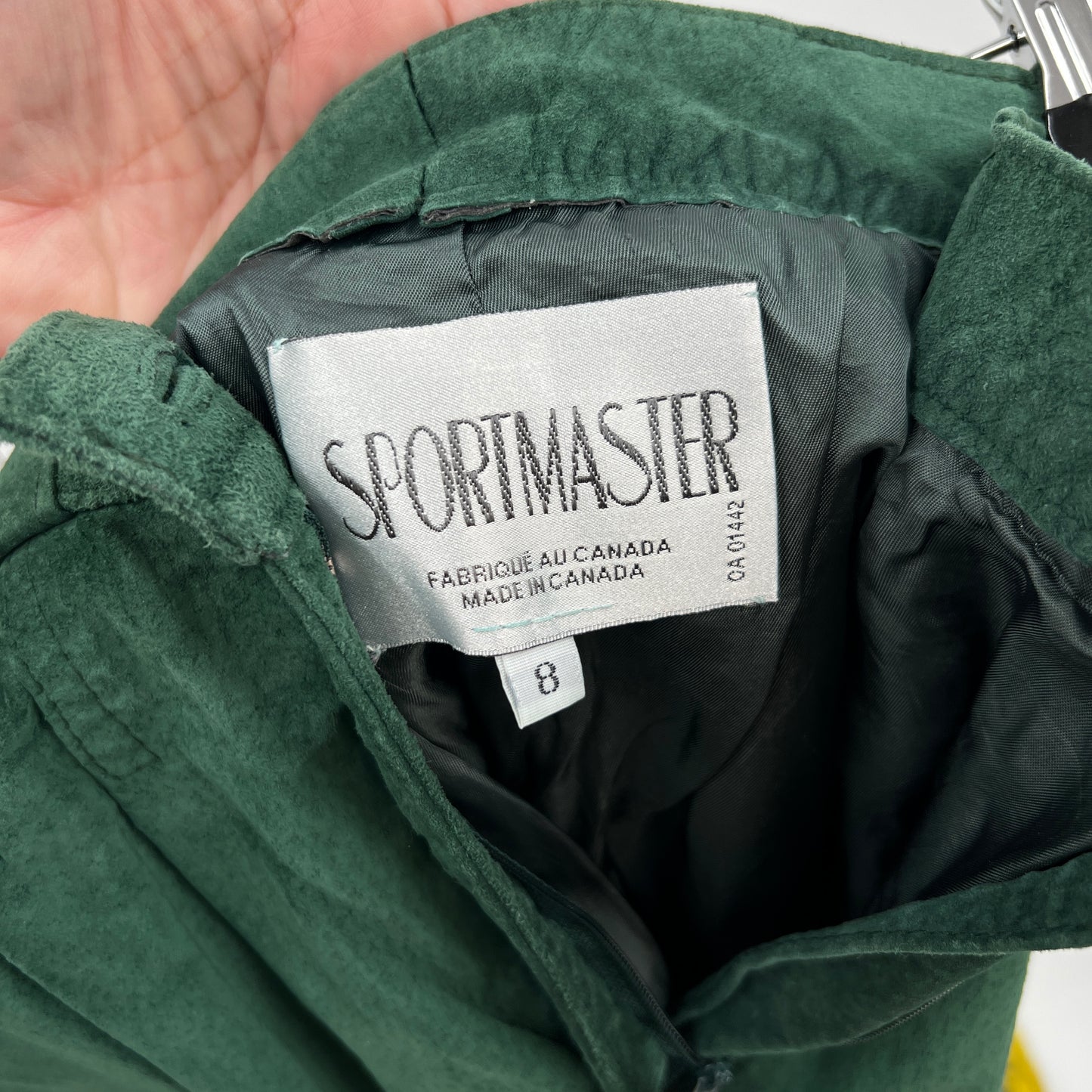 Vintage Sportmaster Suede Leather Trousers Pants