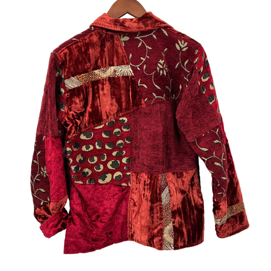 Vintage Jak Magik Tapestry Patchwork Jacket