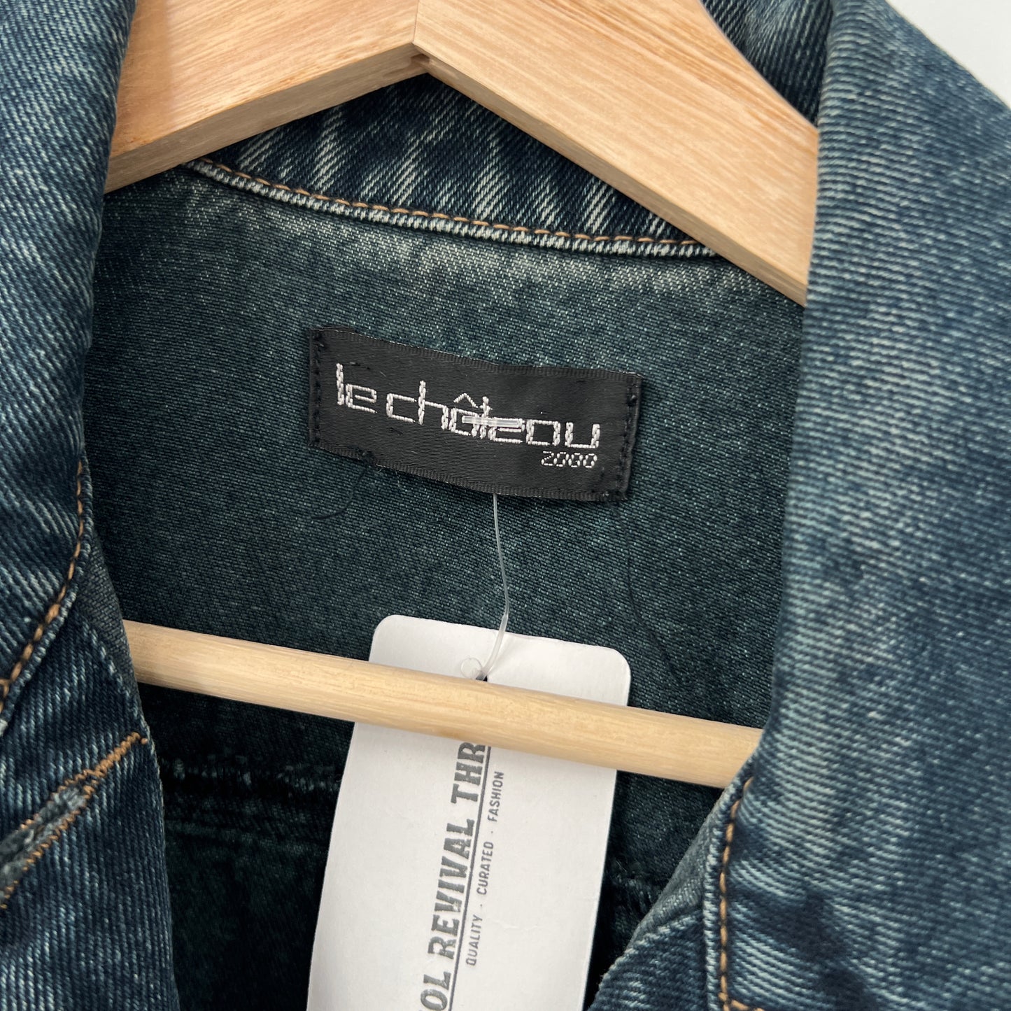Y2K Le Chateau Denim Jacket
