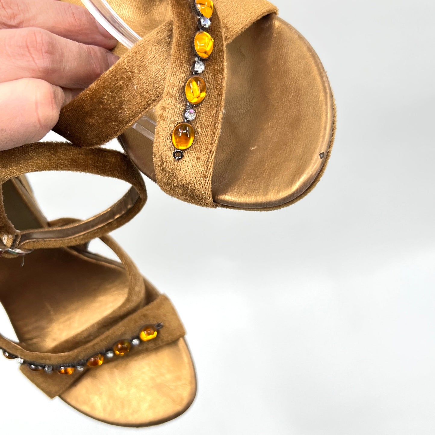 Y2K Fioni Wedge Ankle Strap Sandals