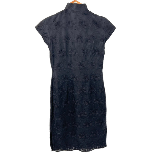 Vintage Lace Handmade Cheongsam Mini Dress