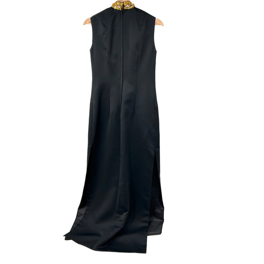 Vintage Cheonsang Intricate Beading Dress/Tunic Black