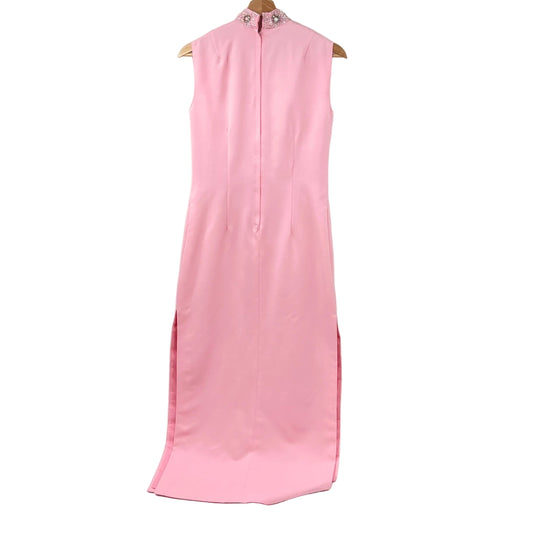 Vintage Cheonsang Embelished Dress/Tunic Pink