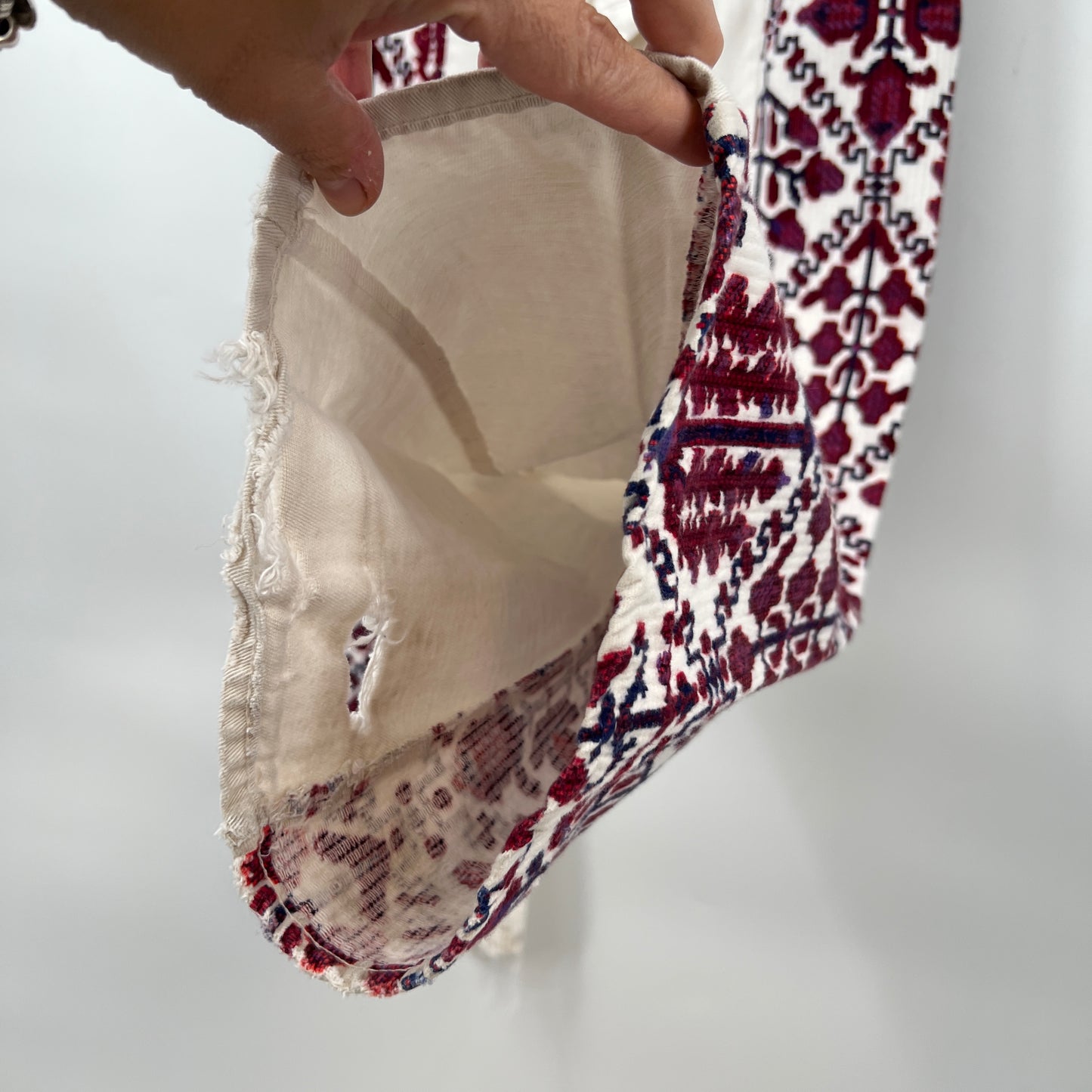 GWG Flare Distressed Graphic Print Pants