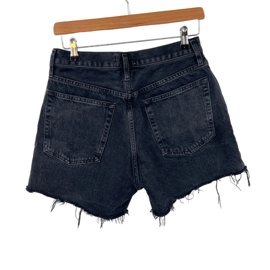 Agolde Riley High Waist Denim Shorts