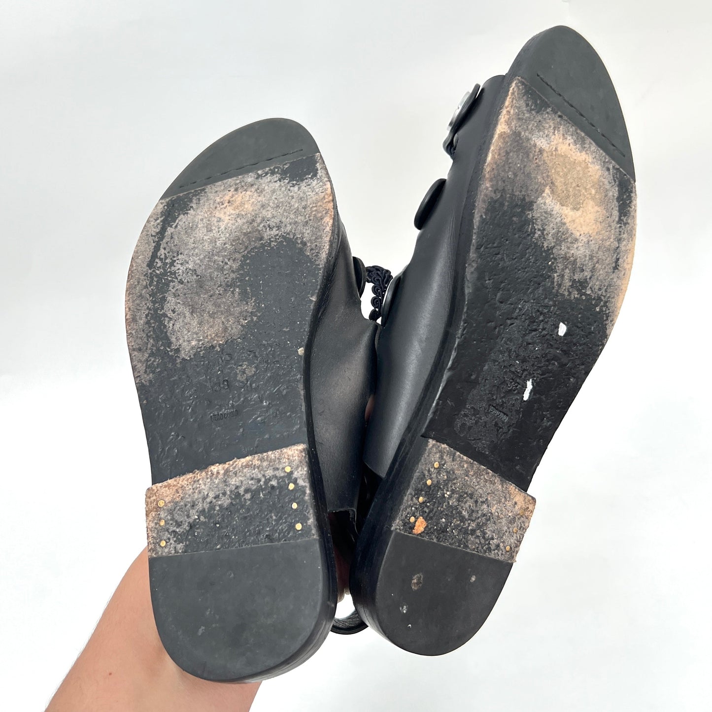 Alexander Wang Patricia Rivet Lace Up Sandals