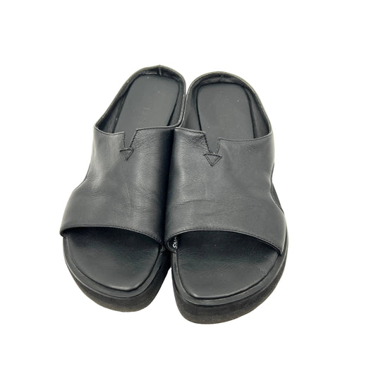 Y2K L.L Bean Leather Platform Sandals