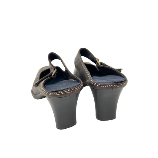 Aerosole Leather Mule Shoes