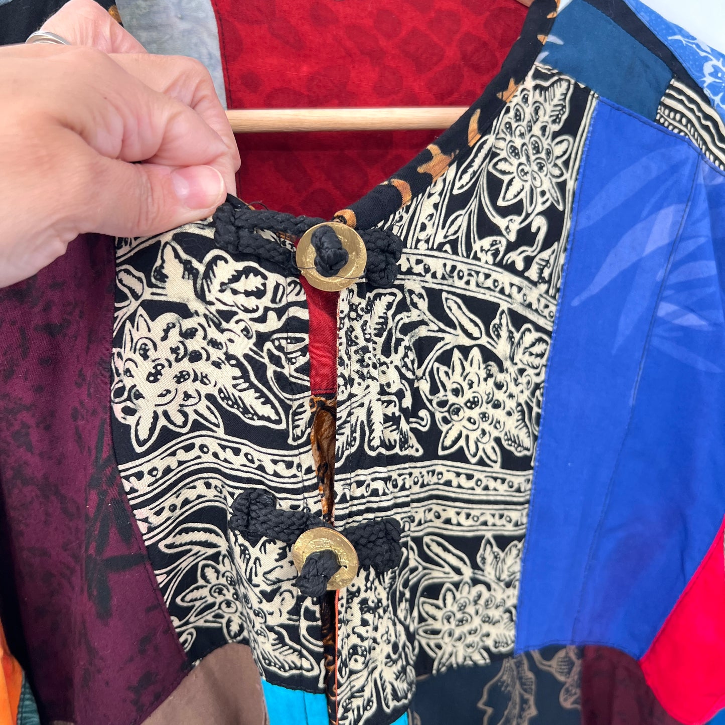 Reversible Patchwork Boho Jacket