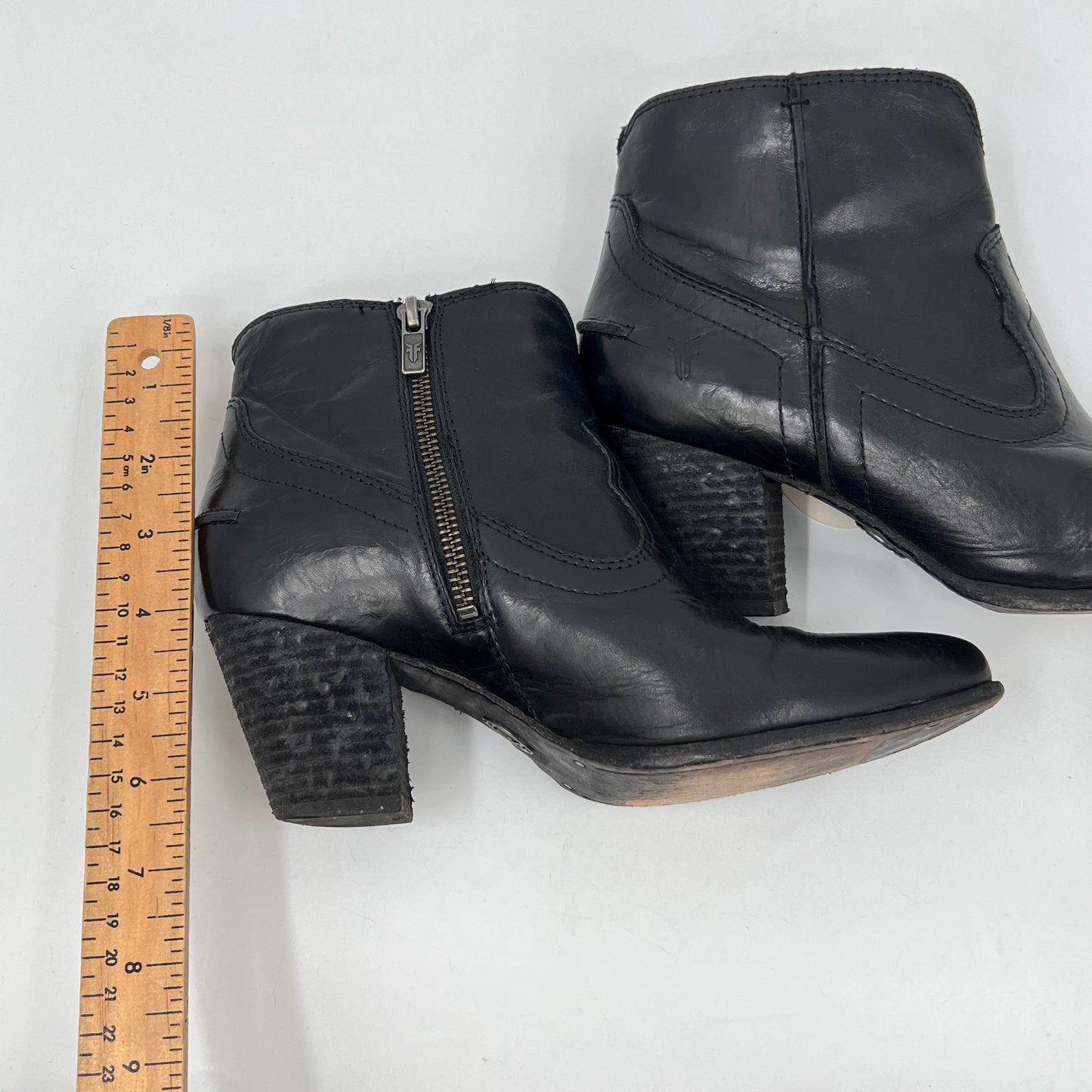 Frye Renee Short Ankle Leather Boots