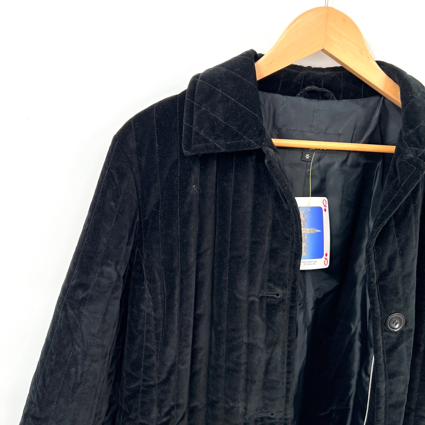 Utex Quilted Velour Coat