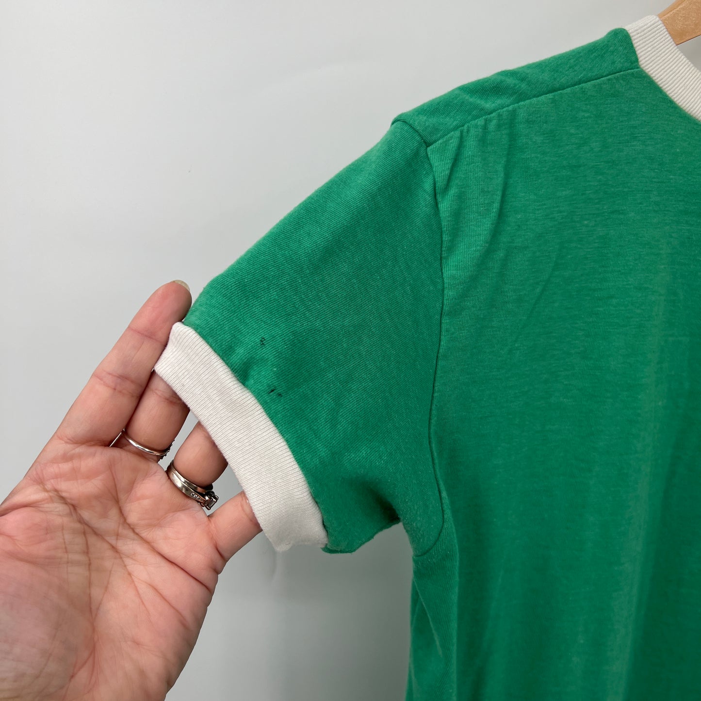 Vintage V-neck Sherwood Park Recreation Staff T-shirt