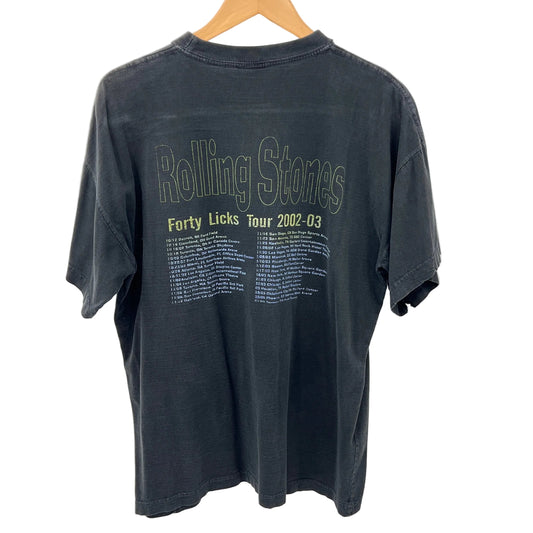 Vintage Faded Rolling Stones Fourty Licks '02-'03 Tour T-shirt