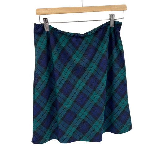 Vintage SMW Plaid Mini Skirt
