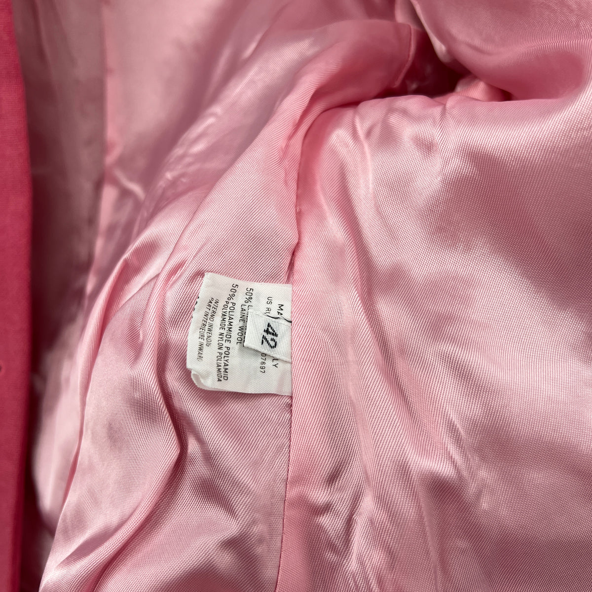 Vintage Benetton Wool Blend Cropped Blazer