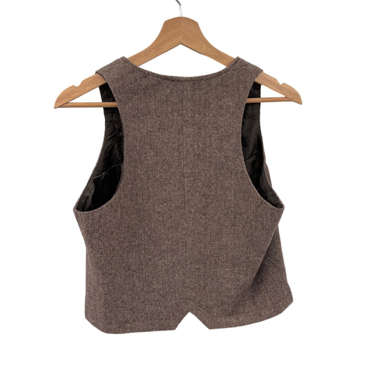 Y2K Bluenotes Wool Blend Fitted Vest