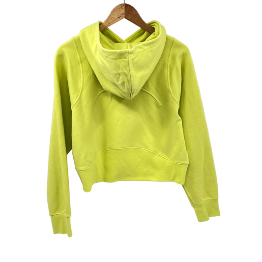 Lululemon Cropped Neon Hoodie