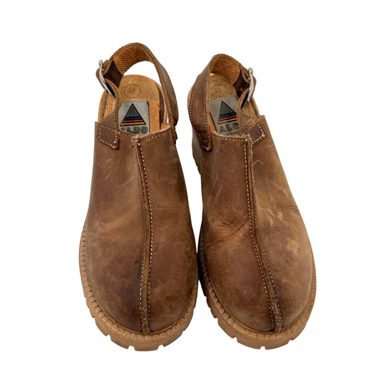 Vintage Aldo Leather Sling Back Mule Shoes