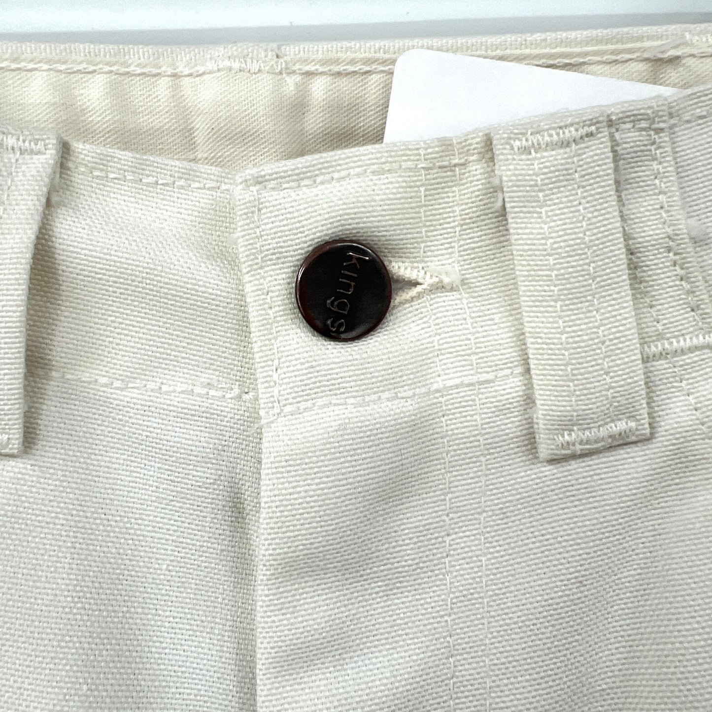GWG Kings Nev'R-Press White Pants