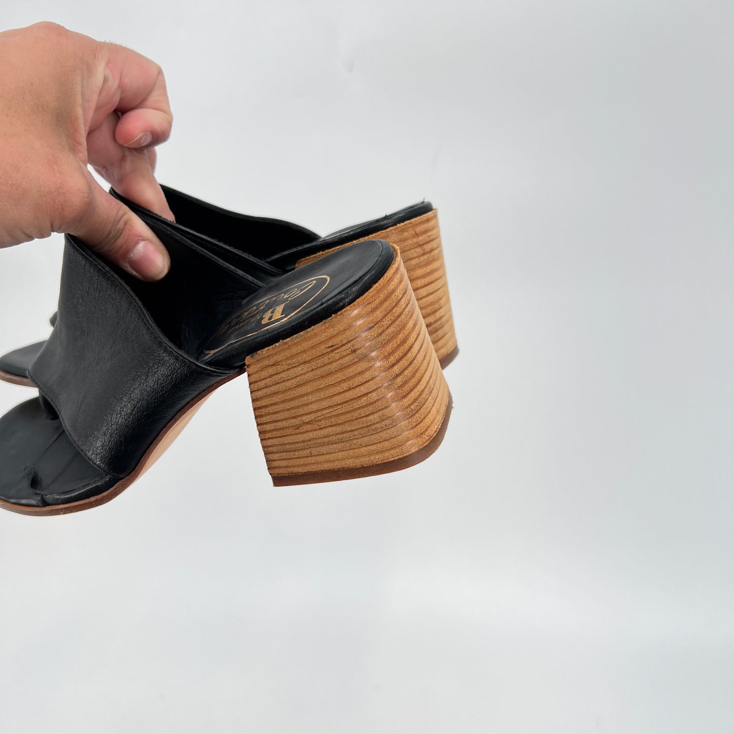 Browns Couture Blocky Heel Sandals