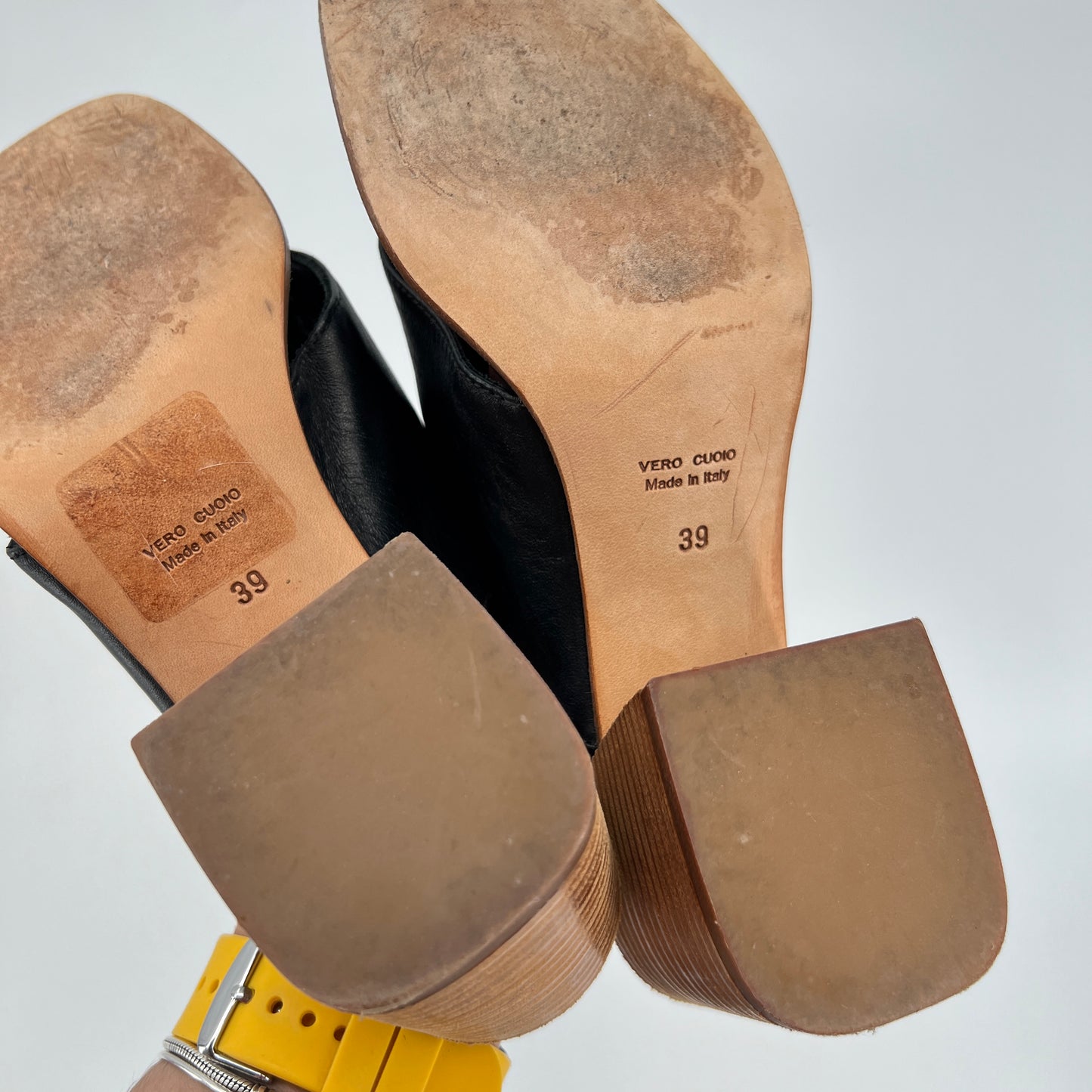 Browns Couture Blocky Heel Sandals