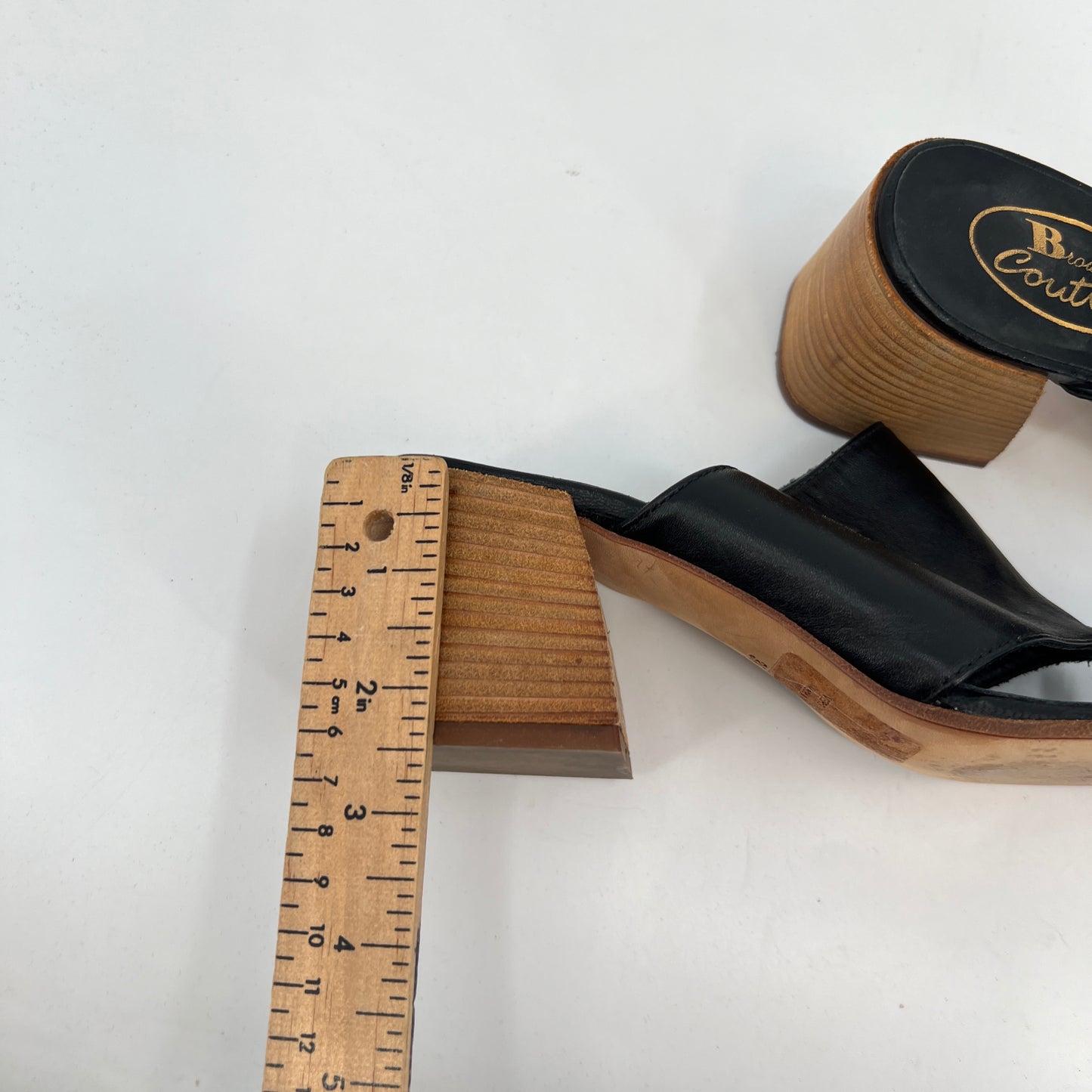 Browns Couture Blocky Heel Sandals
