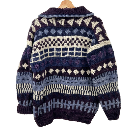 Vintage Unbranded Artisanal Wool Sweater