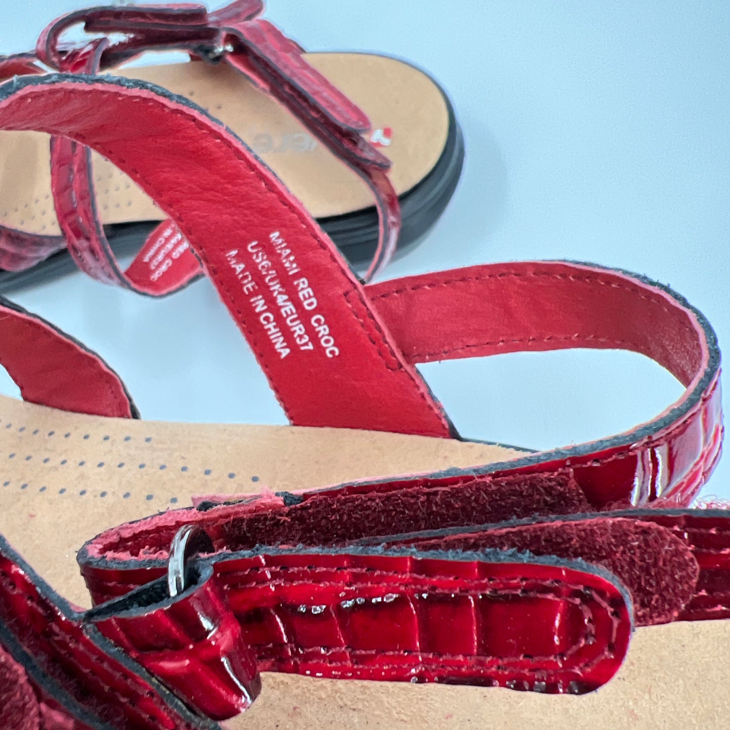 Revere Leather Sandals 37EU