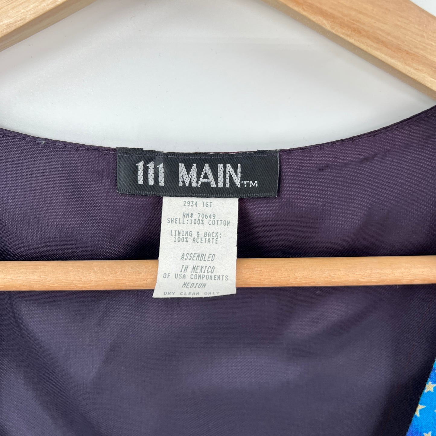 Vintage Celestial Fabric Vest