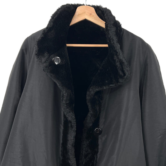Vintage J. Percy Marvin Reversible Faux Fur Coat