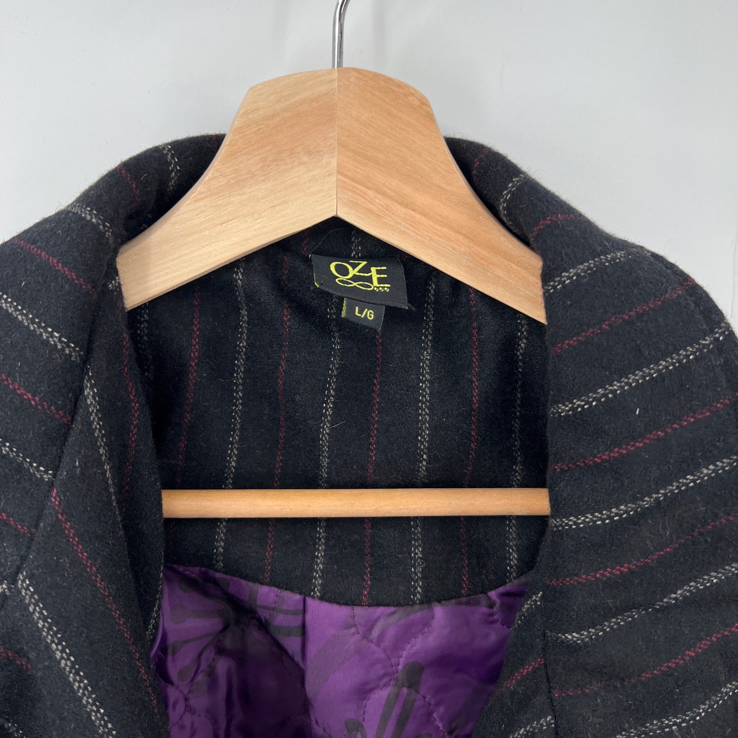 Oze Patchwork Embroidered Coat