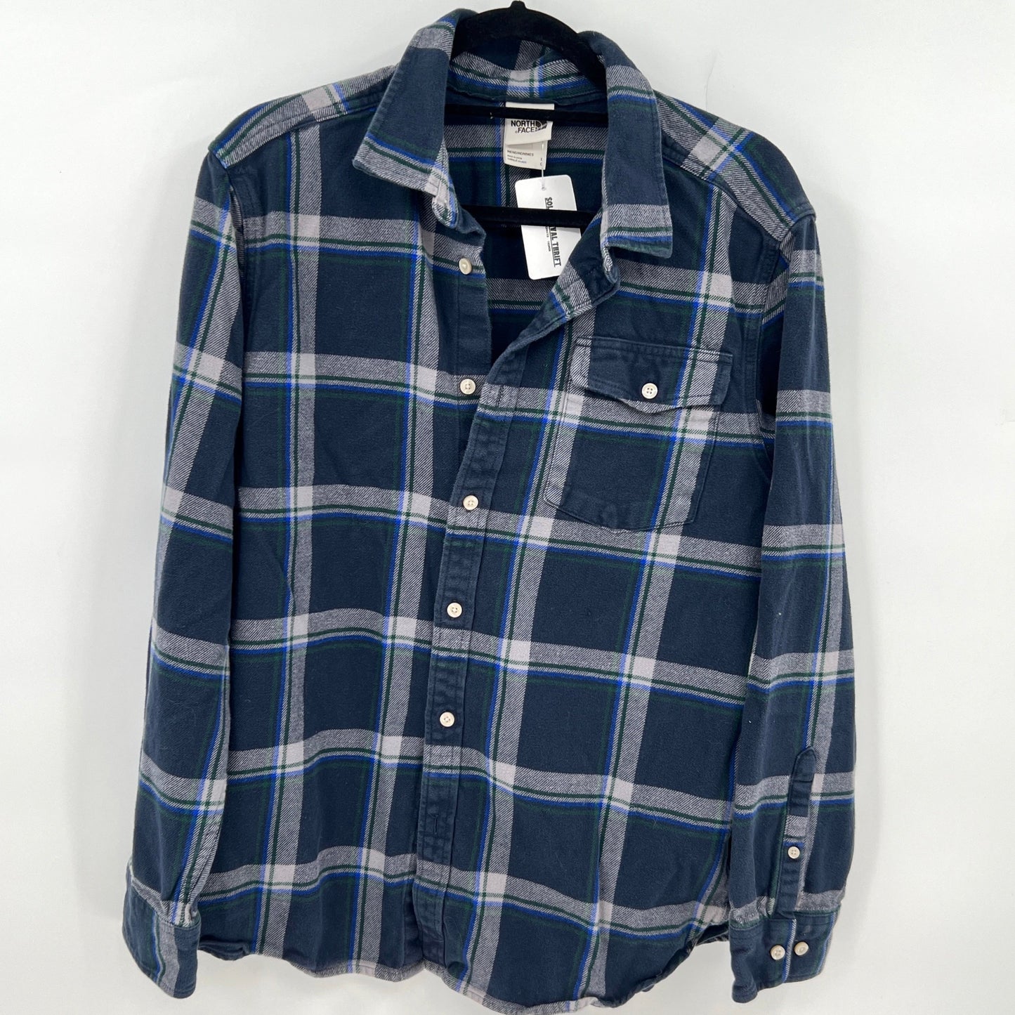 SOLD. The North Face Cotton Flannel L