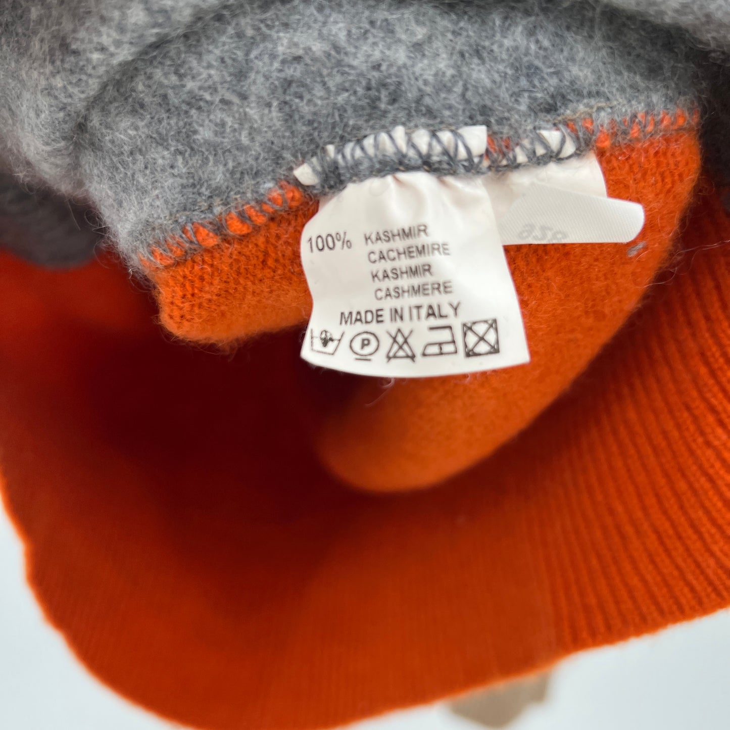 Franco Ziche Pure Cashmere Colorblock Cardigan M