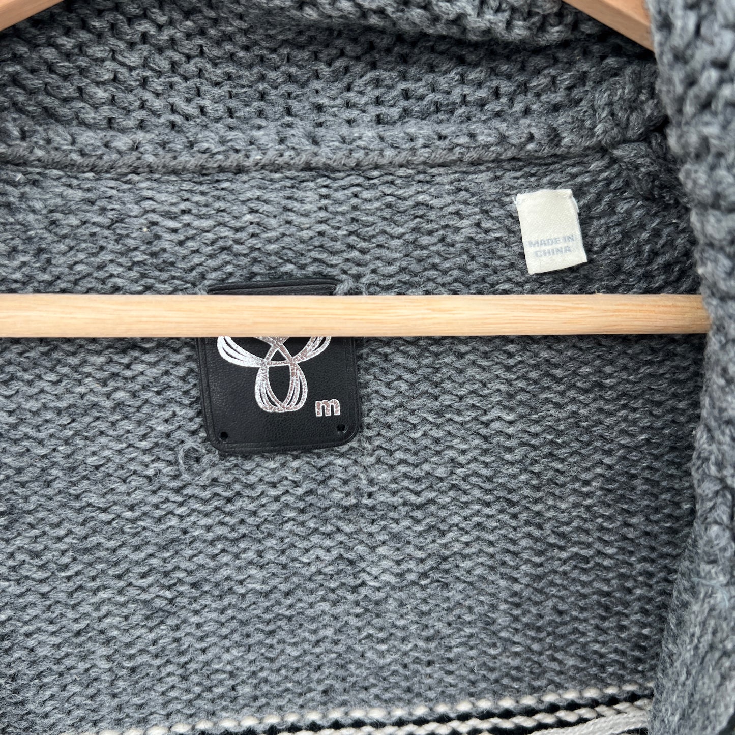 TNA Lambswool Zip Cardigan