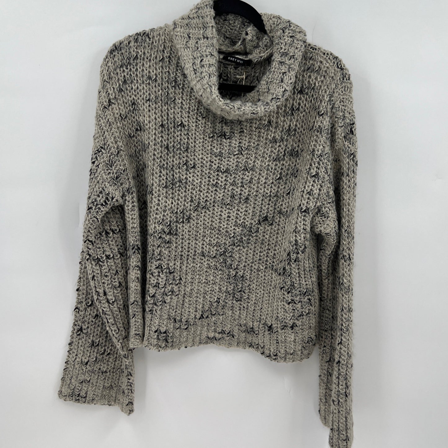Obey N89 Funnel Neck Sweater L