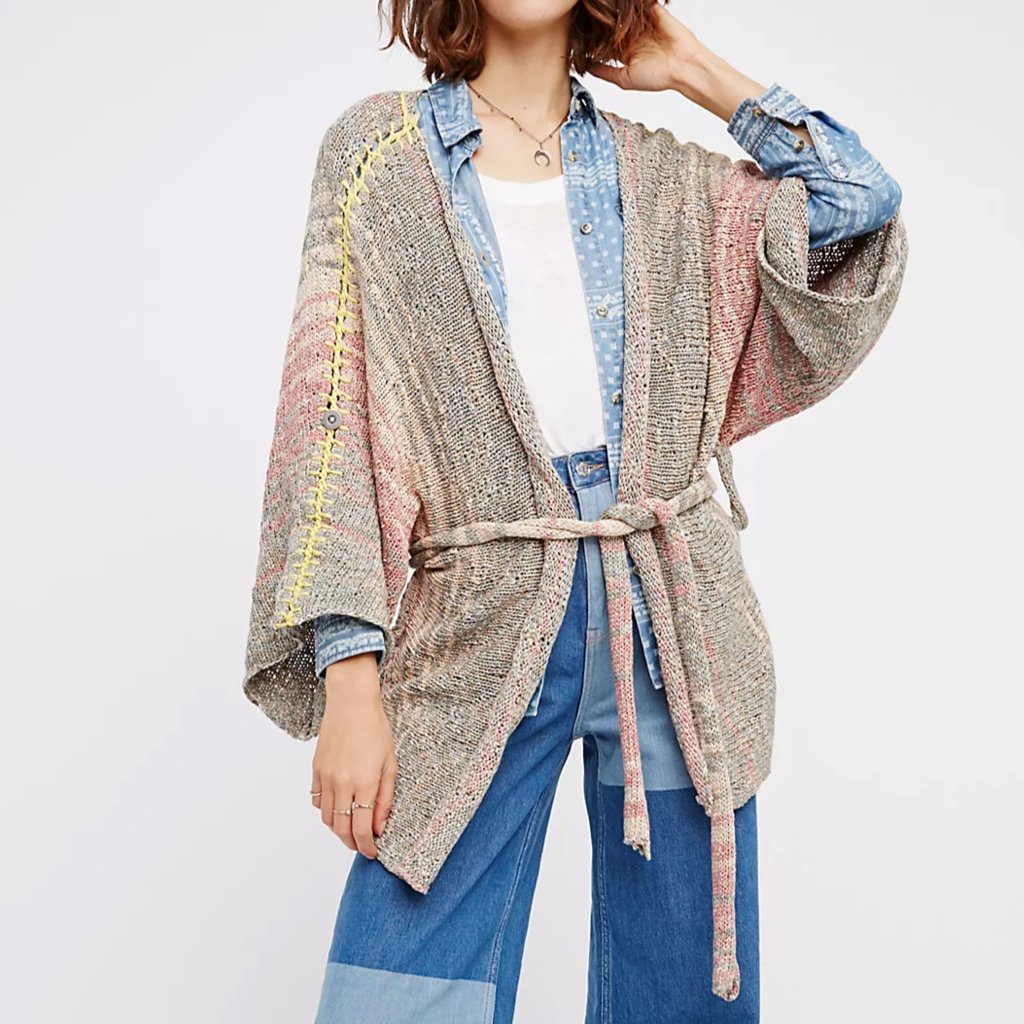 Free People Open Kimono Cardigan (AS IS) S