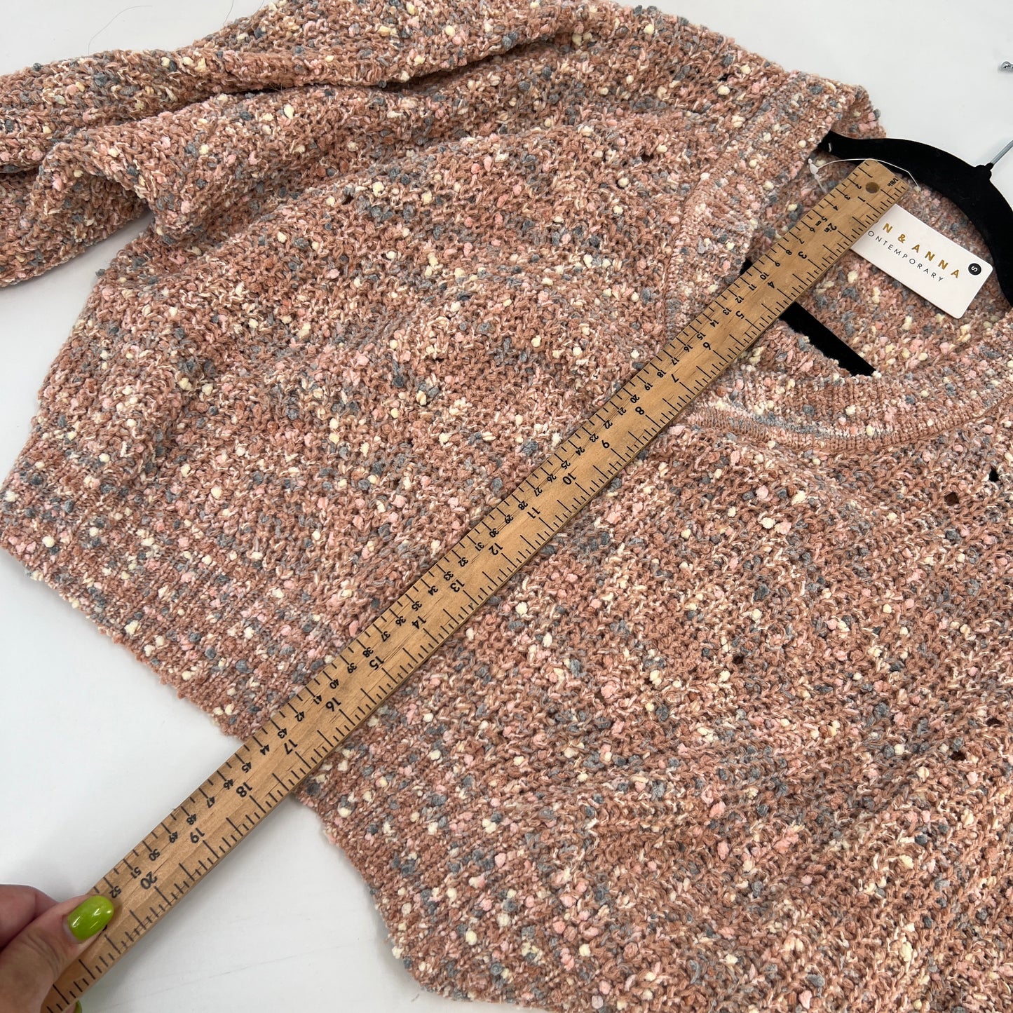 Jon & Anna Cropped Confetti Sweater S
