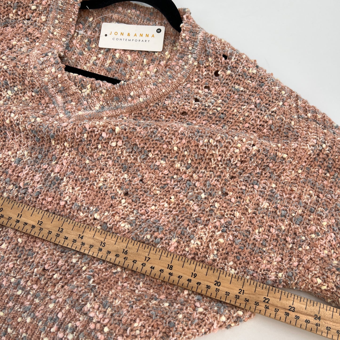 Jon & Anna Cropped Confetti Sweater S