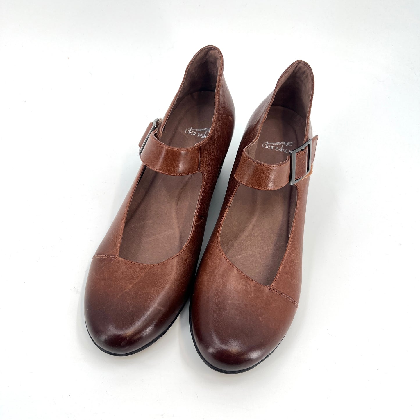 Dansko Leather Heel Mary Janes 41EU