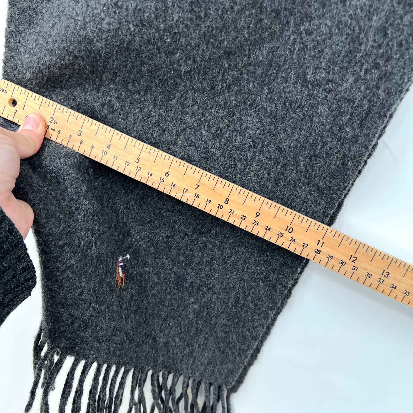 Vintage Polo Ralph Lauren Wool Cashmere Scarf