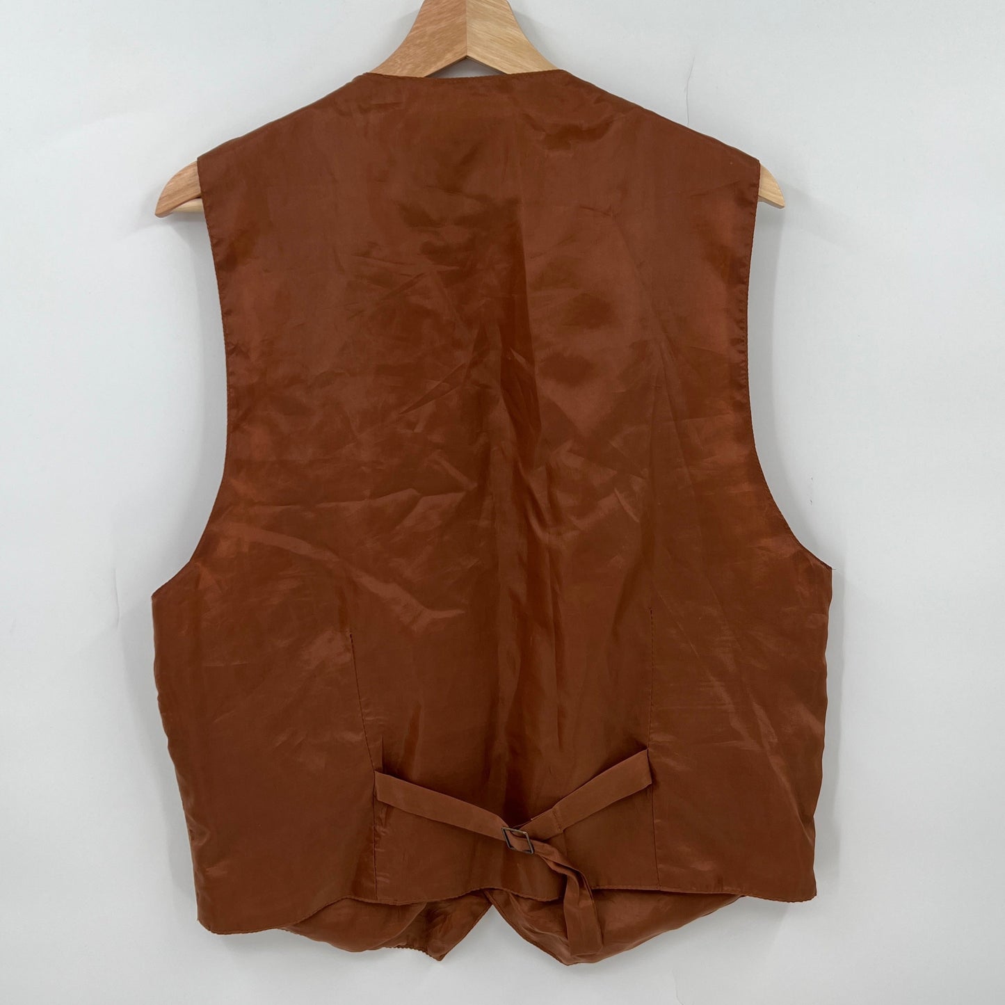 Vintage Pelle Couir Leather Vest XL