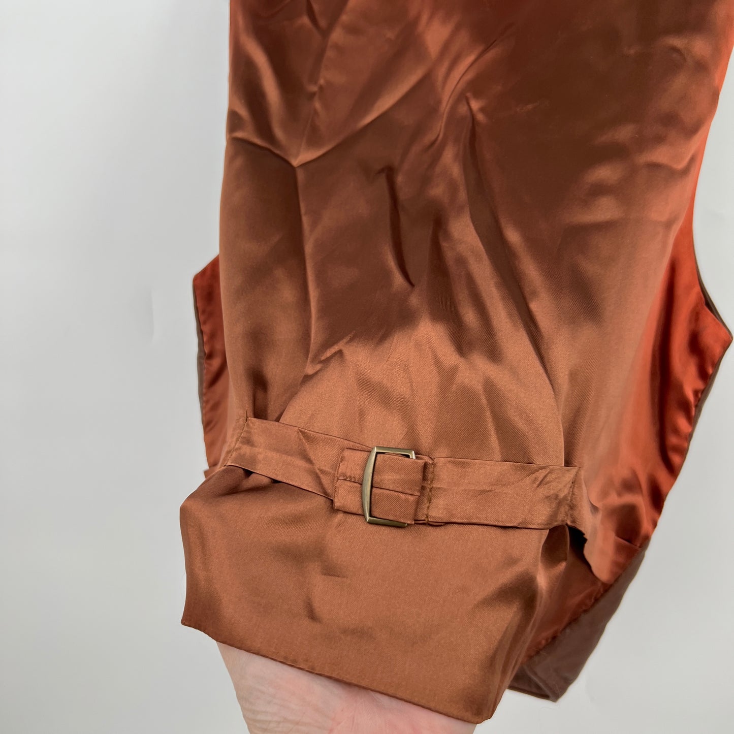 Valerie Stevens Lambskin Leather Vest M